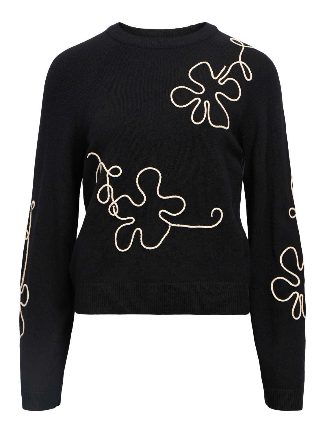 OBJLANEY Pullover - Black - VERO MODA & VILA Bergvik